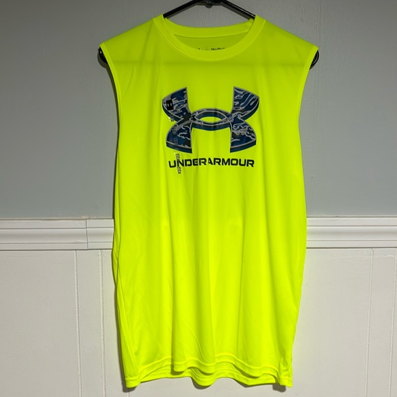 Other - Under Armour Muscle Tank No sleeve Shirt Size YXL